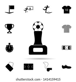 soccer cup icon. Universal set of football for website design and development, app development