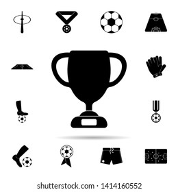 soccer cup icon. Universal set of football for website design and development, app development