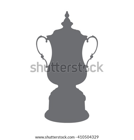 Soccer Cup Trophy Vector Imagine de stoc © 