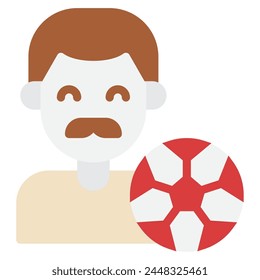 Soccer Dad Icon for web, app, infographic, etc