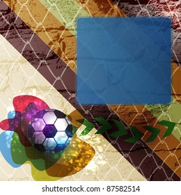 Soccer design background