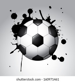 soccer design over  background  vector illustration