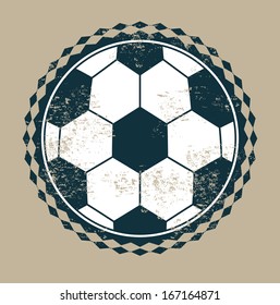 soccer design over gray background  vector illustration