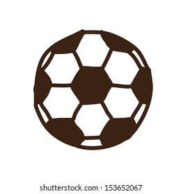 soccer design over white background vector illustration 