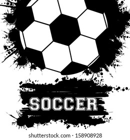 soccer design over white  background vector illustration 