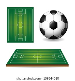soccer design over  white background  vector illustration