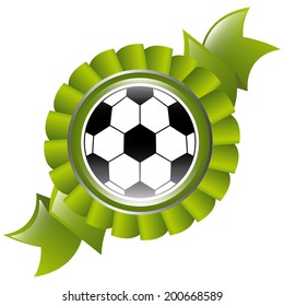 soccer design over white background vector illustration