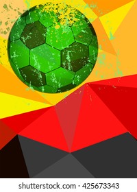 Soccer design template,german colors, great soccer event