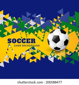 soccer design vector illustration