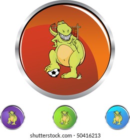 Soccer Dinosaur