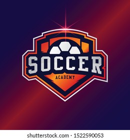 Soccer emblem logo design for multiple business
