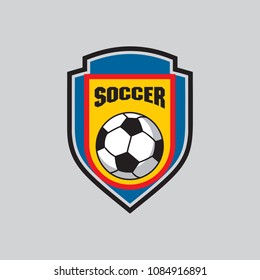 Soccer Emblem Logo Template
