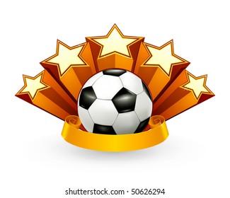 Soccer Emblem, vector