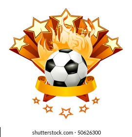 Soccer Emblem, vector