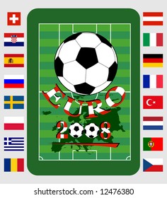 soccer europe cup vector