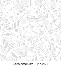 Soccer. European Championship Sports 2016 background. Soccer Abstract light grey pattern. Soccer patterns world Football. Soccer Vector monochrome Football Wallpaper Europe Sport game banner print win