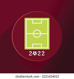 Soccer field, can be used for icons