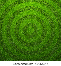 Soccer Field Circle Lines Vector