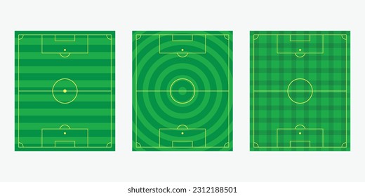 Soccer field designs Vector design 