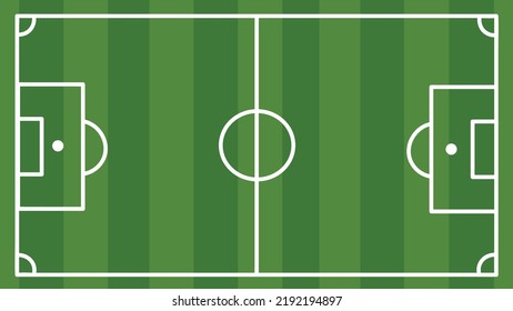 soccer field soccer field graphic design Suitable for studies or samples.Vector green field for game making