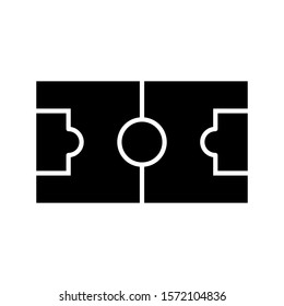 soccer field icon design vector template