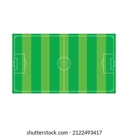 soccer field icon vector isolated