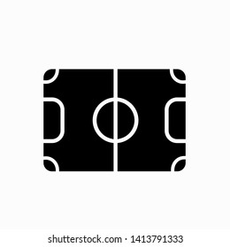 Soccer field icon,vector illustration. Flat design style. vector soccer field icon illustration isolated on White background, soccer field icon Eps10. soccer field icons graphic design vector symbols.