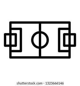 soccer field line art