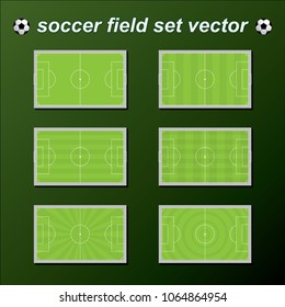 soccer field set