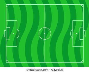 Soccer field texture illustration.