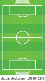 Soccer field. vector illustration