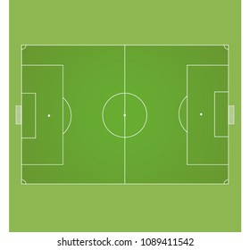 Soccer  filed green