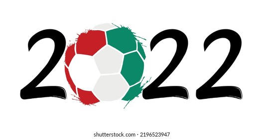 Soccer Football 2022 Italy Vector Design