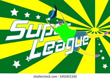 soccer or football background, vector illustration for sport event