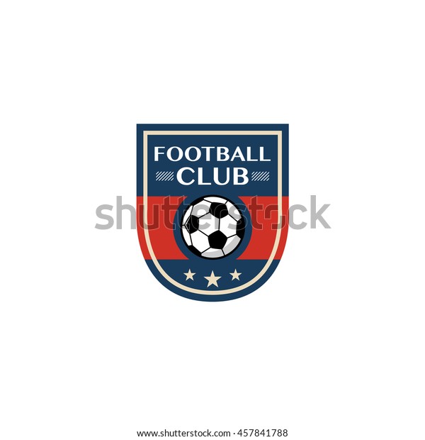 Soccer Football Badgevector Illustration Stock Vector (Royalty Free ...