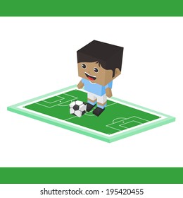 soccer football cartoon