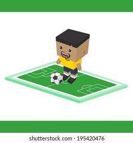 soccer football cartoon