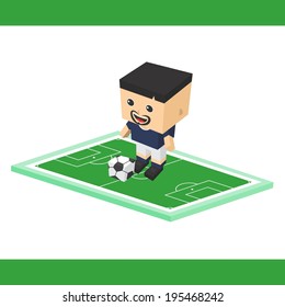 soccer football cartoon