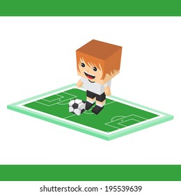 soccer football cartoon