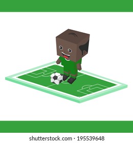 soccer football cartoon