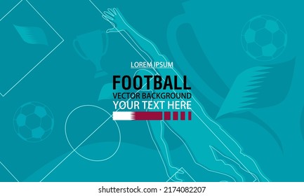soccer or football championship background,  
 suitable for your project: website, poster, display, banner, brosur, templates,and more. 