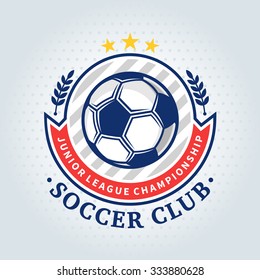 Soccer football club logo