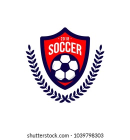 Soccer Football Club Vector Logo Template Stock Vector (Royalty Free ...