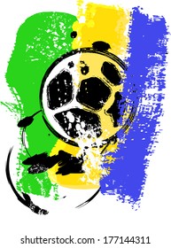 Soccer / Football  design, brazil, vector 