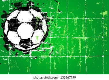 Soccer / Football design,free copy space, vector