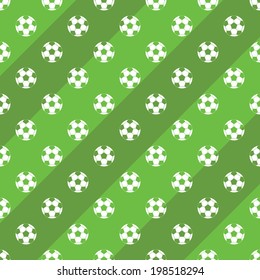 Soccer or football field background vector