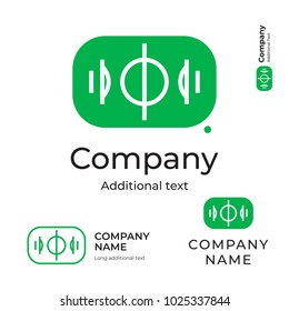 Soccer Football Field Logo. Modern Simple and Clean Identity Brand Icon. Commercial Symbol. Concept Set Template Vector
