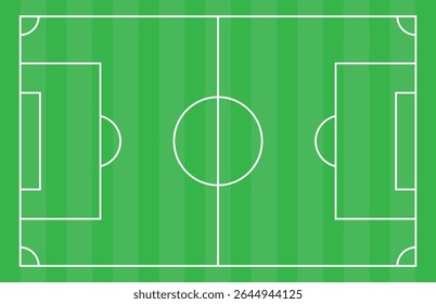 Soccer or Football field stadium vector illustration. for Sport event  illustration. Soccer team strategic plan.