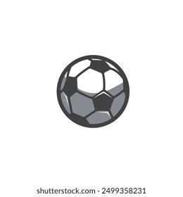 Diseño de Vector plano de icono de fútbol