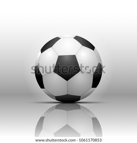 Similar – Soccer ball Joy Playing